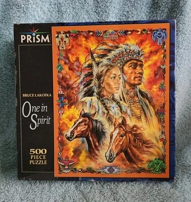 Prism"One in Spirit" by Bruce Lakofka 500 Piece Jigsaw Puzzle NEW Sealed #99005 - Image 1 of 4