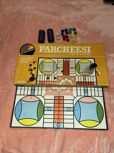 1982 Parcheesi Selchow Righter Royal Game Of India Strategy Board Game - Picture 1 of 7