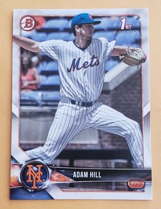 2018 Bowman Draft #BD154 Adam Hill