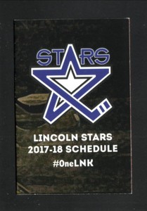 Lincoln Stars--2017-18 Pocket Schedule--Southside Auto Tech-USHL