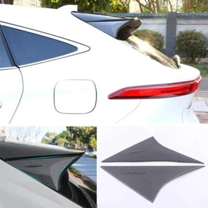 Carbon Fiber Rear Tail Window Spoiler Triangle For Toyota Venza Harrier 21-2023 - Bild 1 von 12