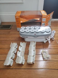 Jilbere De Paris Ceramic Tools Porcelain Series 12 Pc Instant Heat Roller Set - Picture 1 of 8