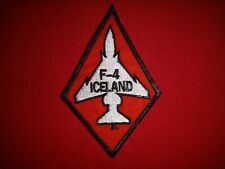 USAF 57th Fighter Interceptor Squadron F-4 ICELAND Patch