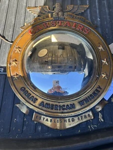 Vintage Carstairs Great American Whiskey Bar Mirror - Picture 1 of 1