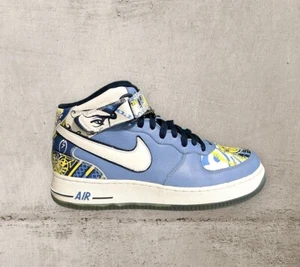 Size 10.5 - Nike Air Force 1 Mid Premium M Vick Collection Royale Men's - Picture 1 of 12