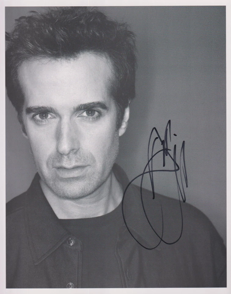 DAVID COPPERFIELD Original Autogramm signiertes 20x25 Großbild Top Portrait - Bild 1 von 1