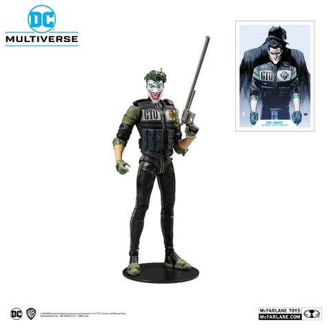 McFarlane DC Multiverse  JOKER WHITE KNIGHT  7" Action Figure  NEW Cover