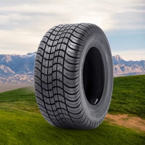 205/50-10 Golf Cart Tire 4Ply Heavy Duty 205/50/10 Tubeless Replacement Tyre - Picture 1 of 8