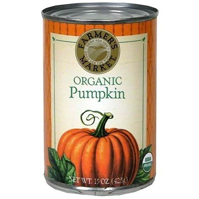 Farmer's Market Organic Canned Pumpkin 15 Oz