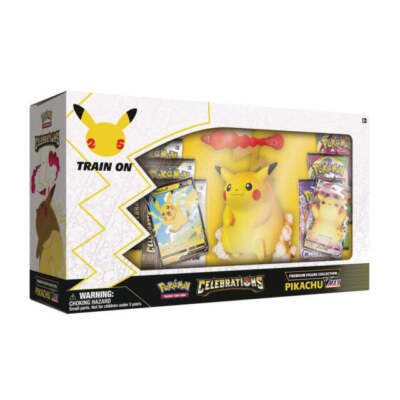 Pokémon TCG Celebrations Premium Figure Collection Pikachu