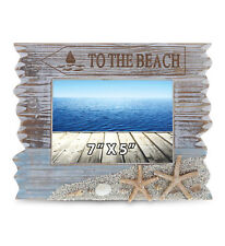 CoTa Global Handcrafted Wooden Coastal Horizon Photo Frame 7x5 - Color May Vary