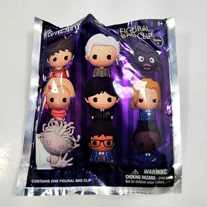 Wednesday Addams Family Figural Bag Clip Series 1. YOU CHOOSE - Picture 1 of 8