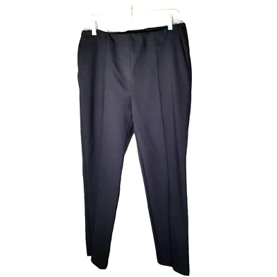 Pantalones Joie Anthropologie para mujer talla 10 negros tobillo cintura elástica elásticos Foto 1 de 4