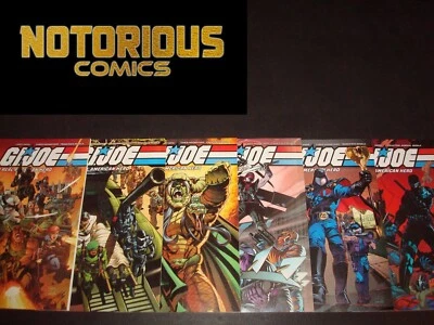 GI Joe Real American Hero 301 302 303 304 305 306 Complete Image Hama Skybound