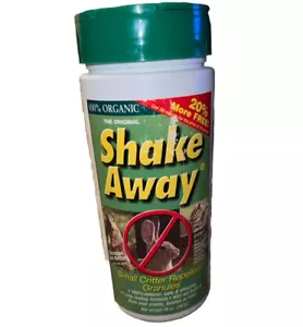 Repellent Granules Shake Away Small Animal Repellant 28.5 oz Rabbit Gopher - Picture 1 of 4