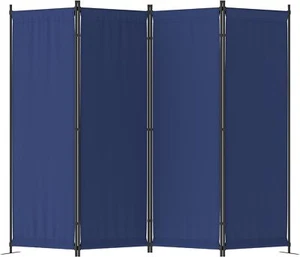4 Panel Room Divider Privacy Screens Home Office School Separator Freestand - Picture 1 of 27
