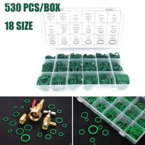 530pcs O-Ring Assortment Set A/C System R134a Automotive Seal Rubber Gasket Kit - Picture 1 of 8