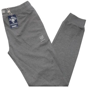 PANTALONE FELPA UOMO M L XL XXL 3XL PRIMAVERA CON MOLLA polsino GRIGIO scuro - Imagen 1 de 2