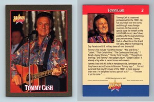 Tommy Cash #3 Branson On Stage 1992 NAC Trading Card