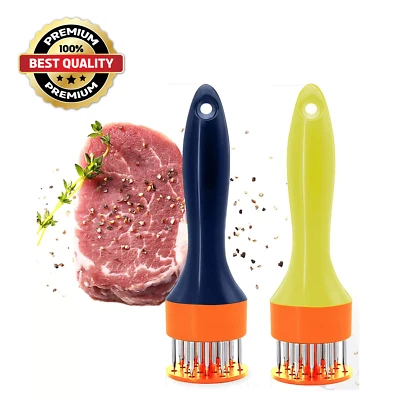 AEX Meat Tenderizer Stainless Steel Needle Kitchen Cooking Meat Tenderizer Tool
