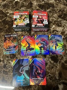 UNO Ultimate Marvel Dr. Strange & scharlachrote Hexe Zusatzpackungen mit 6 Folienkarten 2022 - Bild 1 von 1