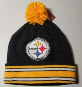 PITTSBURGH STEELERS THROWBACK M/N HIGH QUALITY BEANIE - Picture 1 of 4