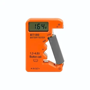 Battery Tester Checker, Universal Battery Tester for AA AAA C D 9V 1.5V, Small V - Picture 1 of 12