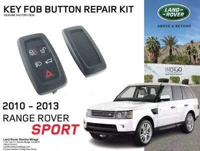 Range Rover Smart Key Mando a distancia Botón Pad Cubierta Kit de reparación SPORT-LR052905 Foto 1 de 3