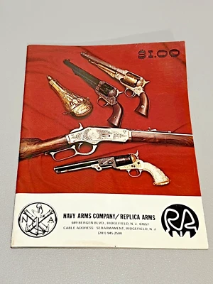 Vintage 1974 Navy Arms Company Replica Arms Catalog Ridgefield New Jersey - Image 1 of 4