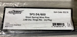 Flexco SP1-24/600 Steel Spring Wire Pins (10-pack) - Picture 1 of 4