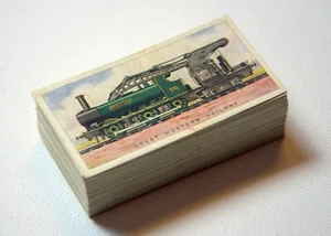 Full Set of 50 RAILWAY ENGINES Cards (C30b), 1923 ITC - Picture 1 of 4