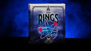 ATOM RINGS (Gimmicks and Instructions) by Apprentice Magic - Picture 1 of 4