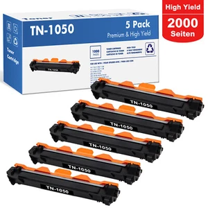 5XXL Toner compatible with Brother TN1050 DCP-1510 MFC1910W 1810 HL1110 DCP1612W - Bild 1 von 4