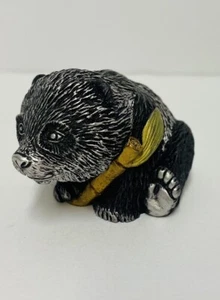 Artist Neil Eyre Harmony Kingdom Panda With Bamboo #1 Of 12 SIGNED Very Rare - Picture 1 of 5