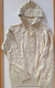  New! Liz&Co NWT Yellow Heather Cotton blend Hoodie Pullover Sweater XL Soft - Picture 1 of 9