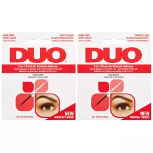 Duo 2-In-1 Brush-On Striplash Adhesive, 2 Pack - Picture 1 of 1