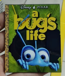 PIN A BUG'S LIFE FLIX PEAKING LEAF 3" JUMBO FANTASY PIN ITS TOUGH TO BE A BUG - Picture 1 of 1