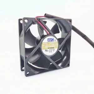 AVC DS08025B12U 80*80*25MM 8CM DC12V 0.70A 2Pin Cooling Fan - Bild 1 von 3