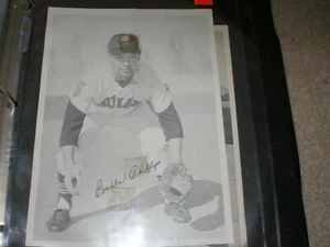 BUBBA PHILLIPS 1960'S  VINTAGE CLEVELAND INDIANS BLACK & WHITE ORIGINAL PHOTO - Picture 1 of 1