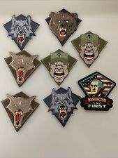 TACTICAL PATCH LOT #2 MORALE PATCHES Hook & Loop 8 PATCHES Some Duplicates
