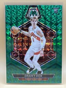 2023-24 Panini Mosaic Gradey Dick #239 - Green - Toronto Raptors - Picture 1 of 2