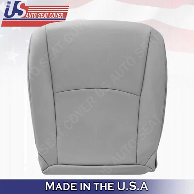 2012 2013 Fit For Toyota Highlander PASSENGER Bottom Leather Seat Cover Ash Gray - Image 1 of 4