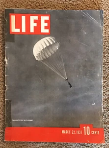 LIFE MAGAZINE Vintage March 22 1937  AUSTRIA / WPA Propaganda Nizam of Hyderabad - Imagen 1 de 3