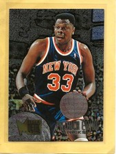 PATRICK EWING - 1995-96 Fleer Metal - #71 - Knicks - $1 Shipping - MINT