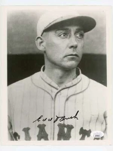Edd Roush Reds Autographed Signed 8x10 Glossy Photo Print JSA Authentic - Picture 1 of 1