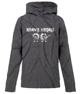 BSW Youth Heavy Metals Periodic Table Horns Guitar Music Hoodie - Picture 1 of 7