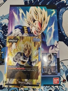 English-Dragon ball super card fusion world starter deck- Vegeta-[FS02] - Picture 1 of 11