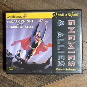 Enemies & Allies THE DARK KNIGHT MEETS THE MAN OF STEEL 2013 5 CD Audio Book - Picture 1 of 5