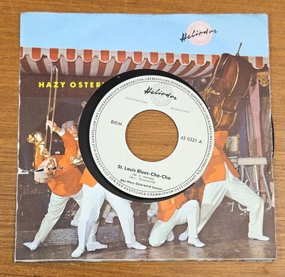 HAZY OSETRWALD SEXTETT "St. Louis Blues Cha-Cha" M- 1959 WL PROMO 7" Heliodor 45 - Bild 1 von 4