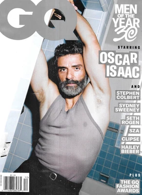 GQ Magazine Oscar Isaac Stephen Colbert SZA Hailey Bieber Seth Rogen 2025 Foto 1 de 4